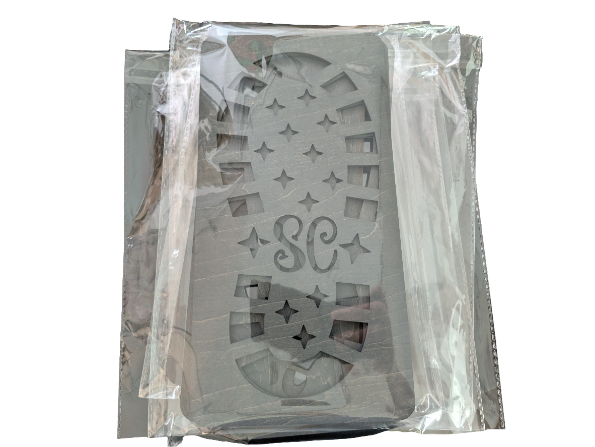 Christmas Footprint Stencils