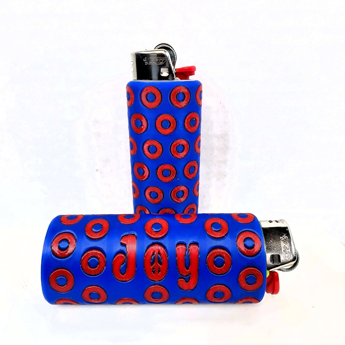Phish Donut Lighter Sleeve | Personalized Donut Lighter Case | 3D Printed Bic Lighter Cover | Keychain Option