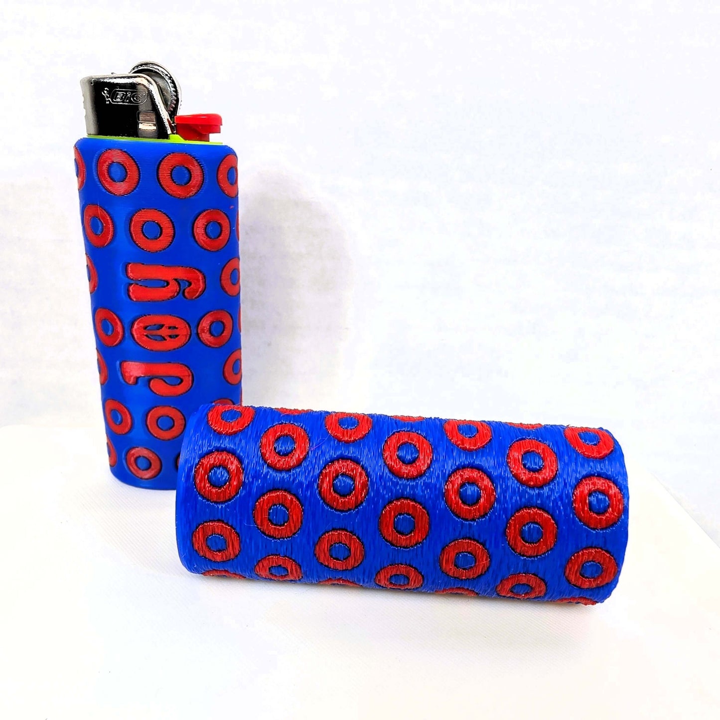 Phish Donut Lighter Sleeve | Personalized Donut Lighter Case | 3D Printed Bic Lighter Cover | Keychain Option