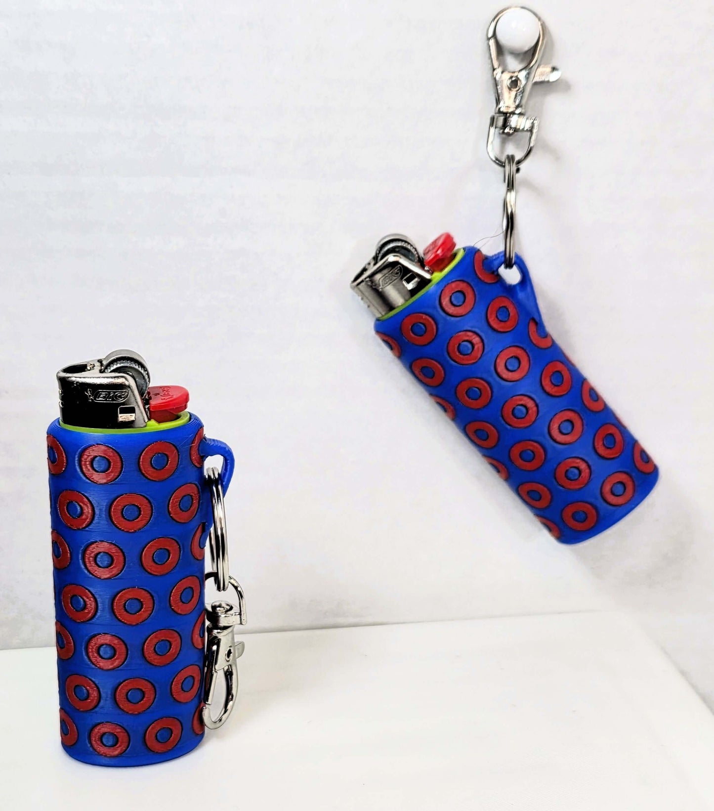 Phish Donut Lighter Sleeve | Personalized Donut Lighter Case | 3D Printed Bic Lighter Cover | Keychain Option