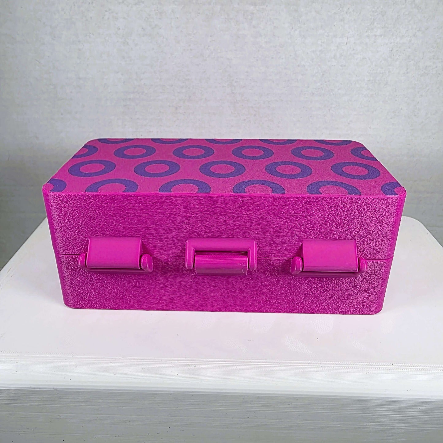 PHISH Donut Box Custom Storage Container for Stash of Small Items - SURRENDER to the FLOW