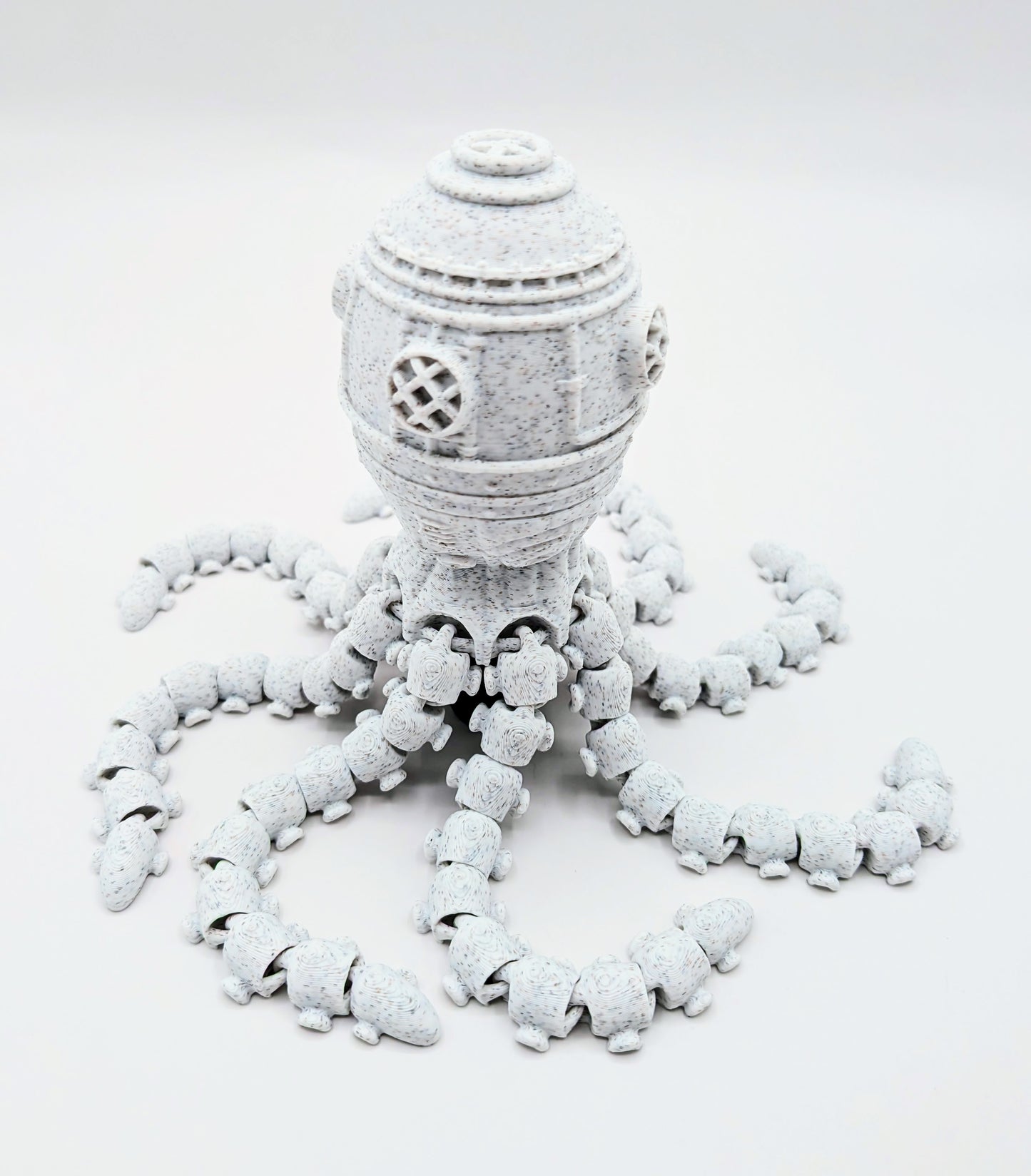 OctoGauge wine stopper designed as a whimsical octopus, perfect for preserving wine and adding charm to your bottle.