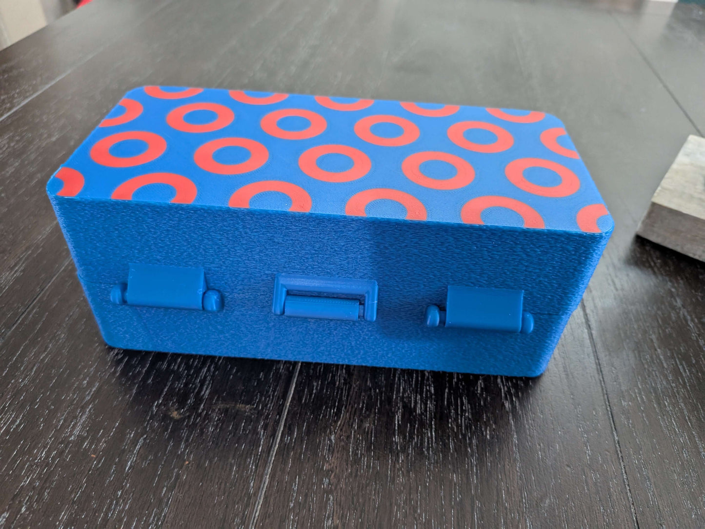 PHISH Donut Box Custom Storage Container for Stash of Small Items - SURRENDER to the FLOW