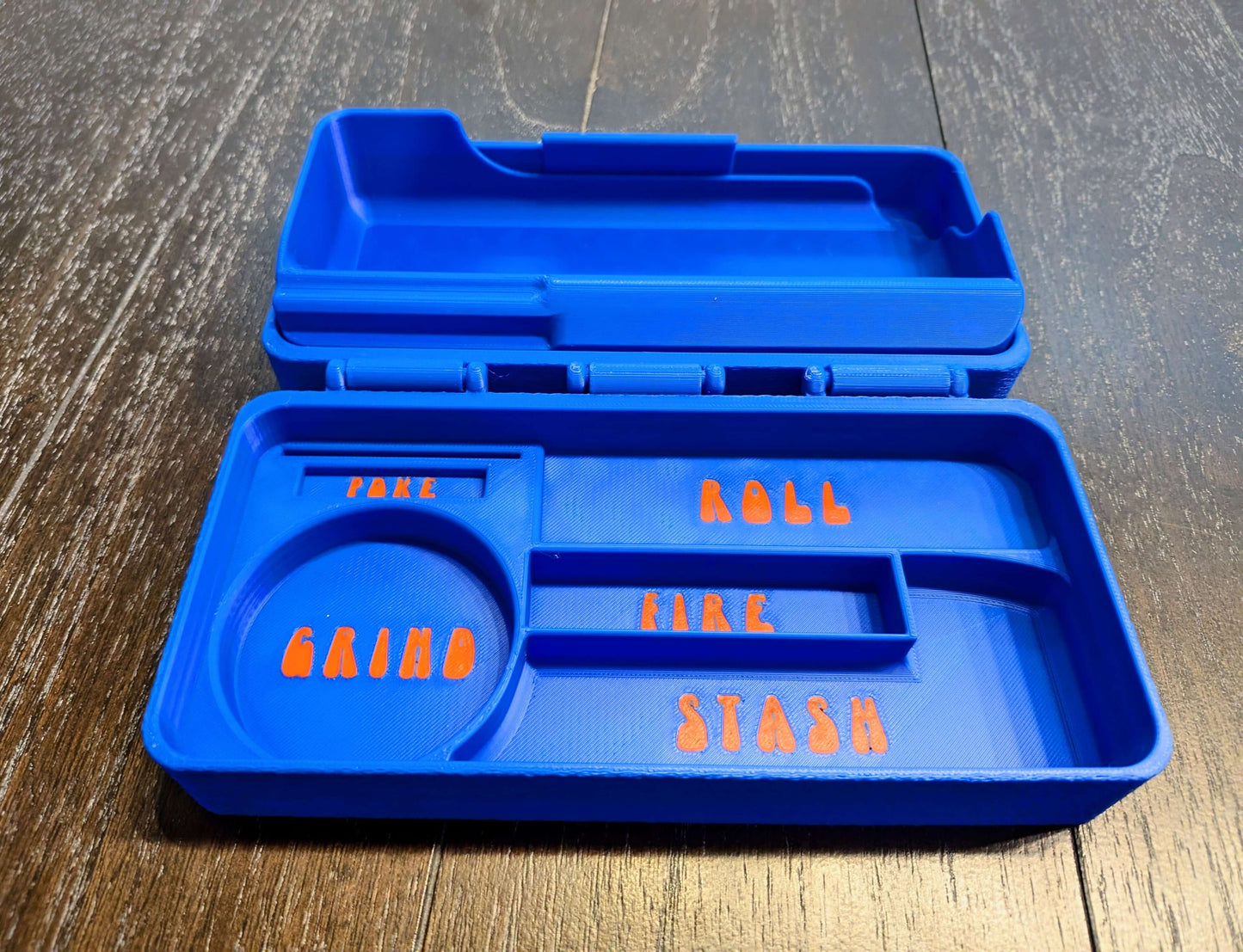 Phish Rolling Kit with Tray Donut Design Inside Your Fuego Rolling Kit – Keep It Rolling Tray