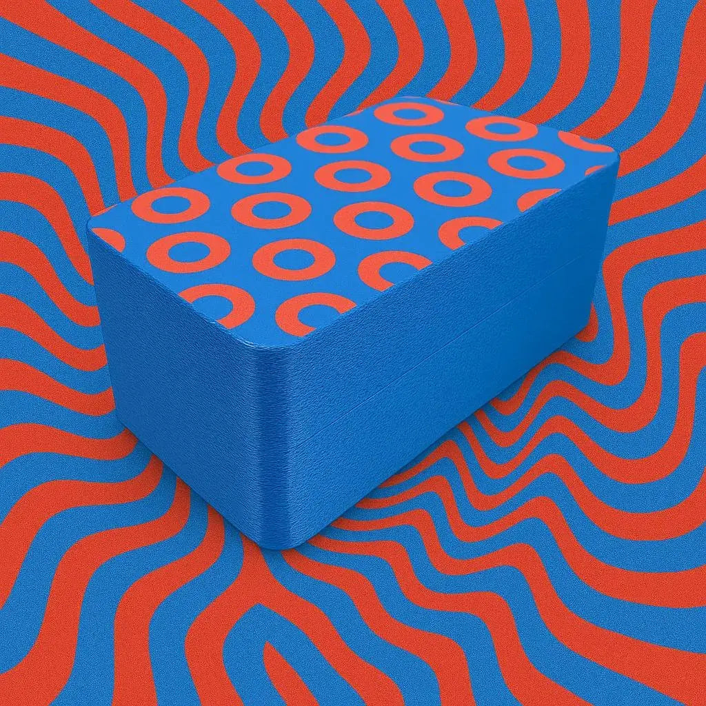 PHISH Donut Box Custom Storage Container for Stash of Small Items - SURRENDER to the FLOW